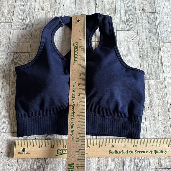 Alphalete Aero Bra navy blue size XS removable pads. - Picture 6 of 6